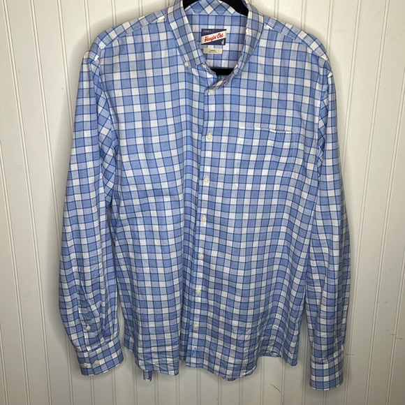 - Johnny-o Shelley Hanging Out  checkered shirt Size Large - Picture 1 of 14
